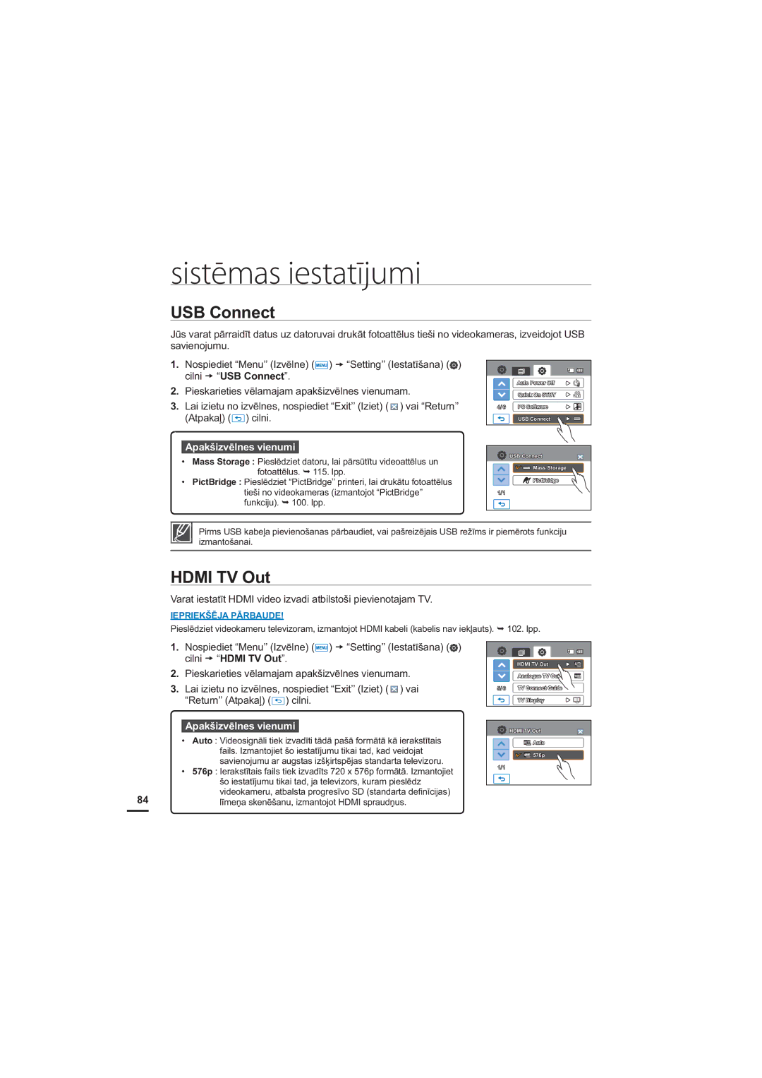 Samsung HMX-H204BP/EDC 86%&RQQHFW, +0,792XW, Vdylhqrmxpx, 9DUDWLHVWDWƯW+0,YLGHRLYDGLDWELOVWRãLSLHYLHQRWDMDP79 