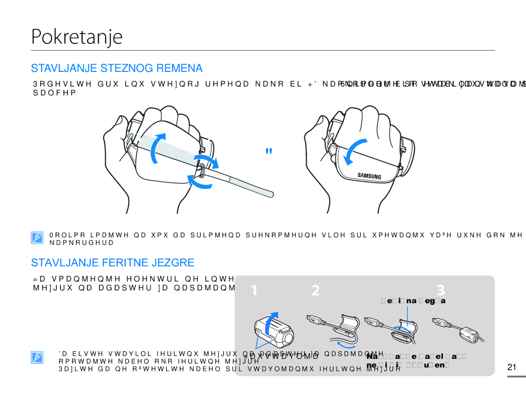 Samsung HMX-H300SP/EDC manual Pokretanje 