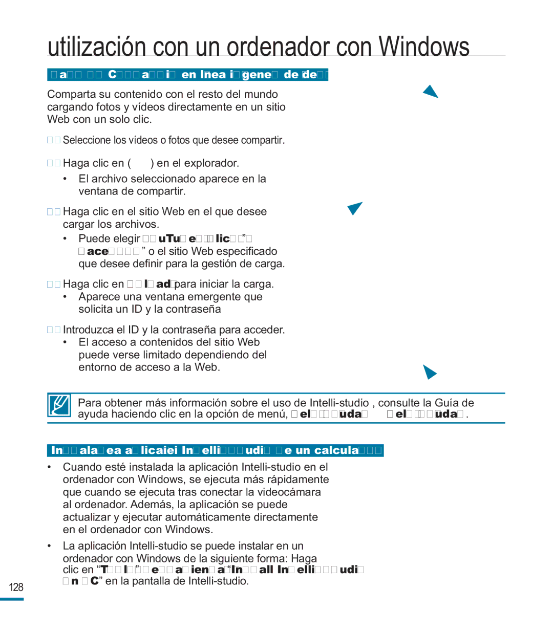 Samsung HMX-M20BP/EDC manual Paso 5. Compartir en línea imágenes de vídeo/fotos 