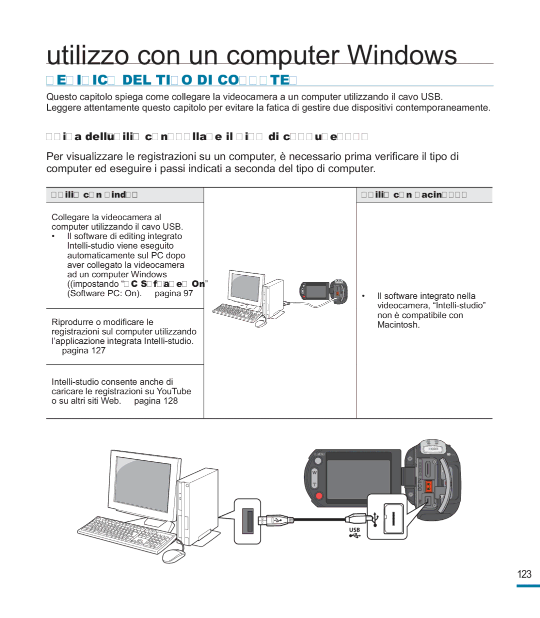 Samsung HMX-M20BP/EDC, HMX-M20SP/EDC Utilizzo con un computer Windows, Verifica DEL Tipo DI Computer, Utilizzo con Windows 