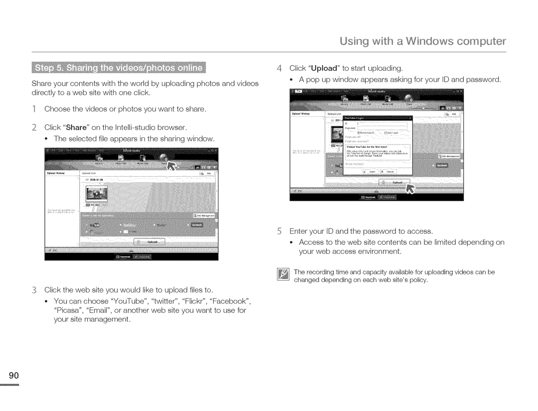 Samsung HMX-Q10UNIHMX-Q100UNIHMX-Q130UN, HMX-Q10BNIHMX-Q100BNIH MXOQ130BN Changed depending on each web sites policy 