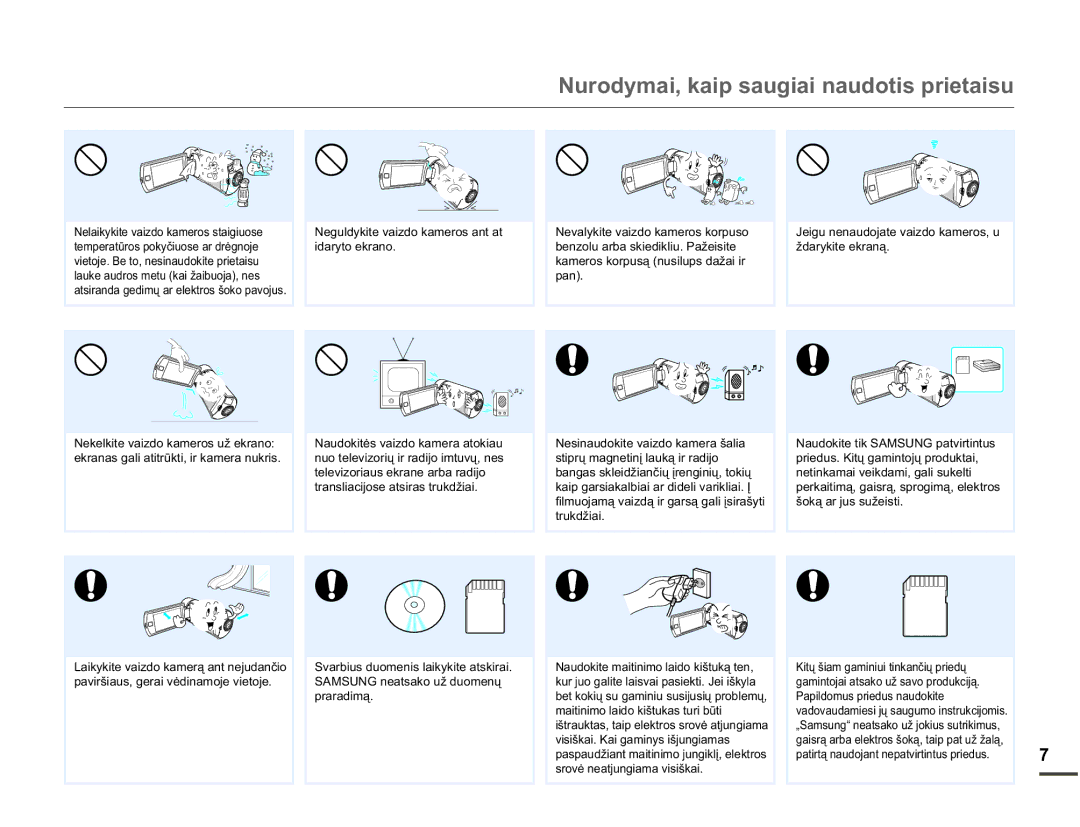 Samsung HMX-Q10BP/EDC manual Lgdu\WrHnudqr, Sdq 