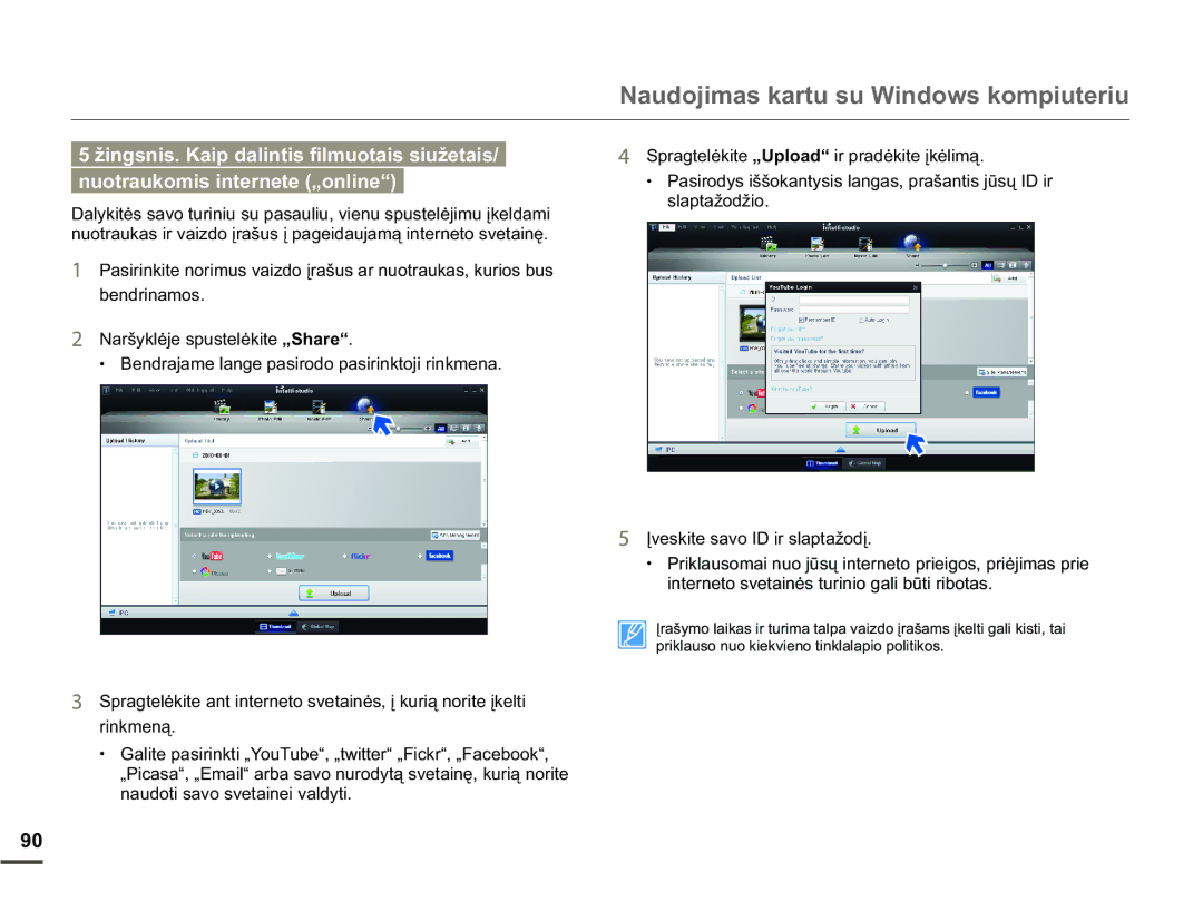 Samsung HMX-Q10BP/EDC manual Ehqgulqdprv, 1DUã\NOơMHVSXVWHOơNLWHÄ6KDUH³, ULQNPHQą, QdxgrwlVdyrVyhwdlqhlYdog\Wl 