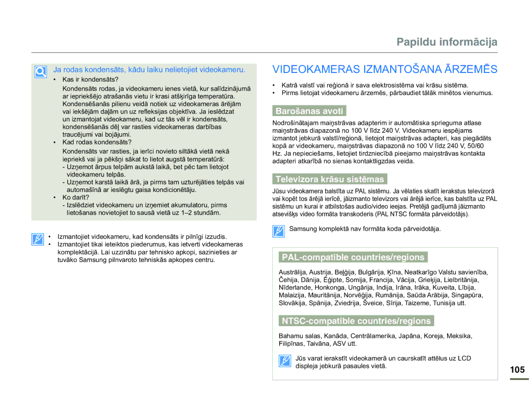 Samsung HMX-Q10BP/EDC manual $05$6,=0$172â$1$Ɩ5=0Ɯ6, $CTQīCPCUCXQVK, 6GNGXK\QTCMTÞUWUKUVôOCU,  