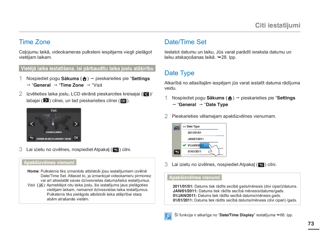 Samsung HMX-Q10BP/EDC manual 7LPH=RQH, DWH7LPH6HW, DWH7\SH, YlhwɲmdpOdlndp, Yhlgx 