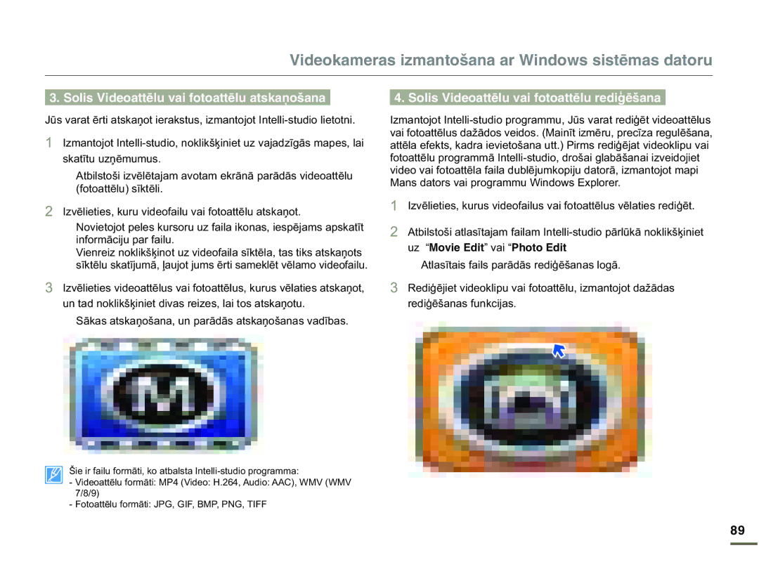 Samsung HMX-Q10BP/EDC manual VndwưwxXƽɲpxpxv, LqirupɨflmxSduIdlox, 0DQVGDWRUVYDLSURJUDPPXLQGRZVSORUHU 