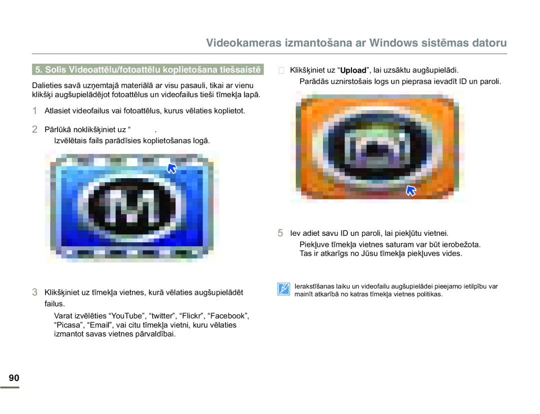 Samsung HMX-Q10BP/EDC manual ³3LFDVD´³PDLO´YDLFLWXWƯPHNƺDYLHWQLNXUXYƝODWLHV, LpdqwrwVdydvYlhwqhvSɨuydogưedl 