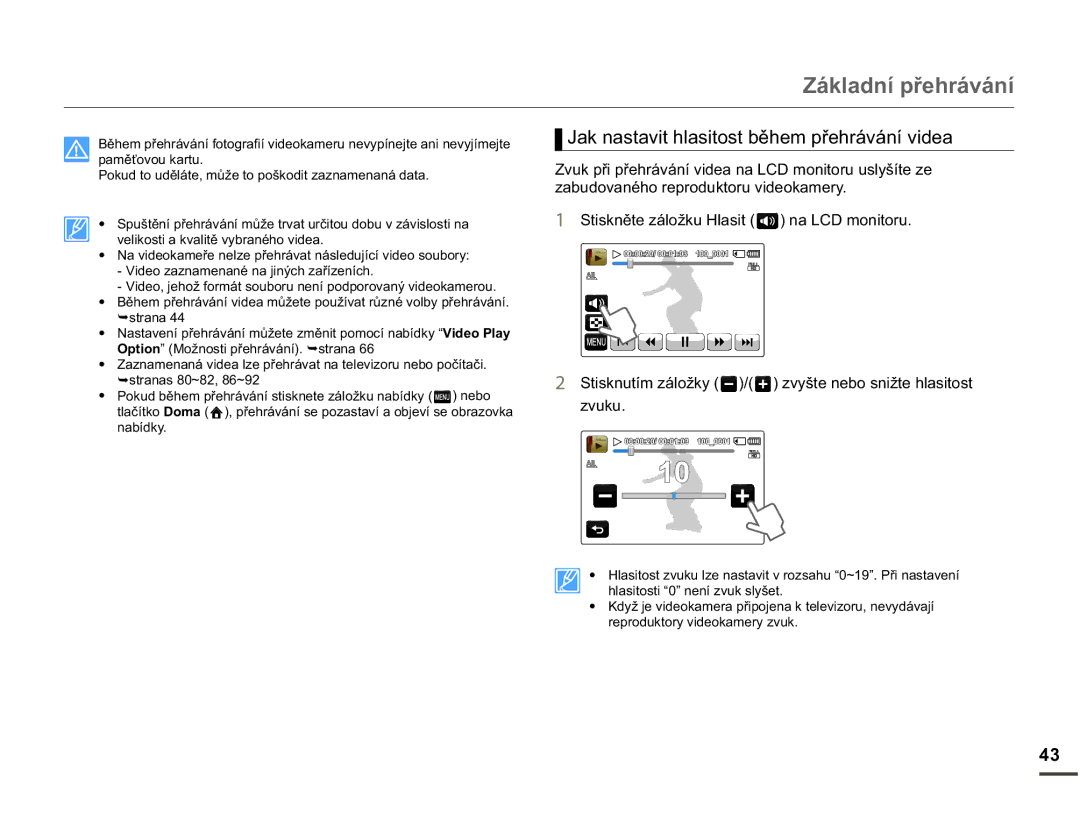 Samsung HMX-Q10BP/EDC DNQDVWDYLWKODVLWRVWEČKHPSĜHKUiYiQtYLGHD, SdpčģryrxNduwx, Uhsurgxnwru\Ylghrndphu\Yxn 