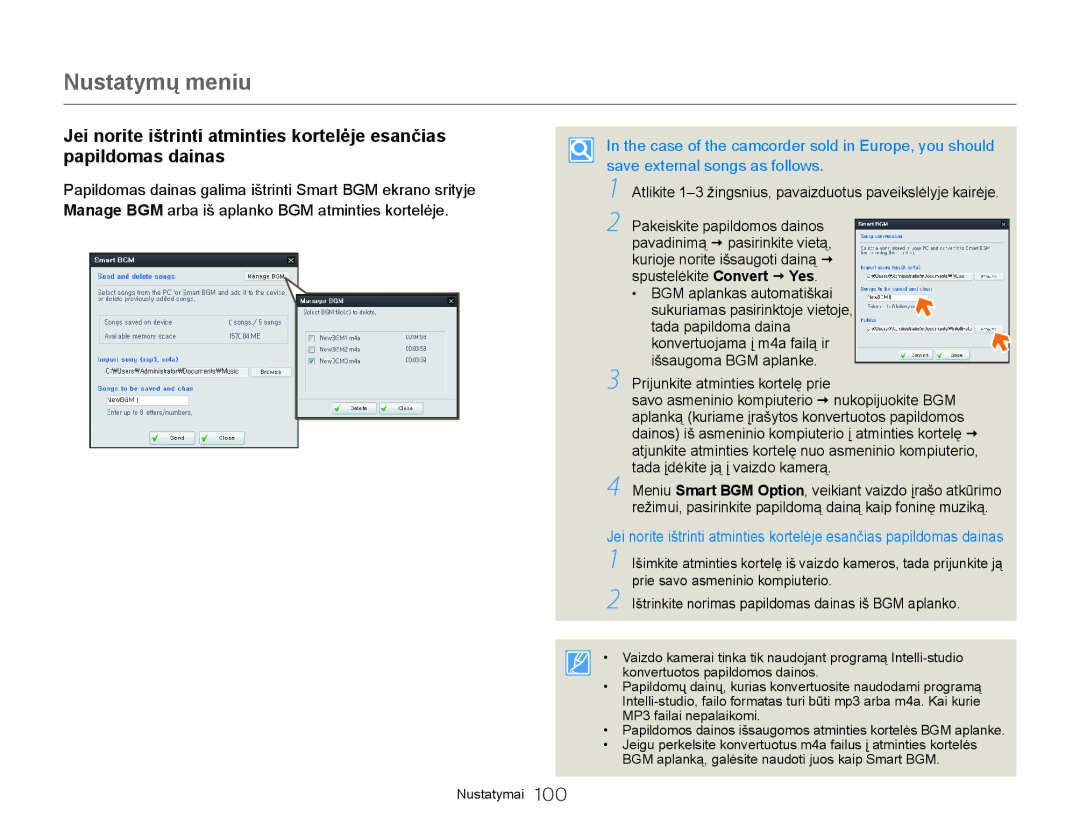 Samsung HMX-Q20BP/EDC manual Atlikite 1-3 žingsnius, pavaizduotus paveikslėlyje kairėje, Prijunkite atminties kortelę prie 