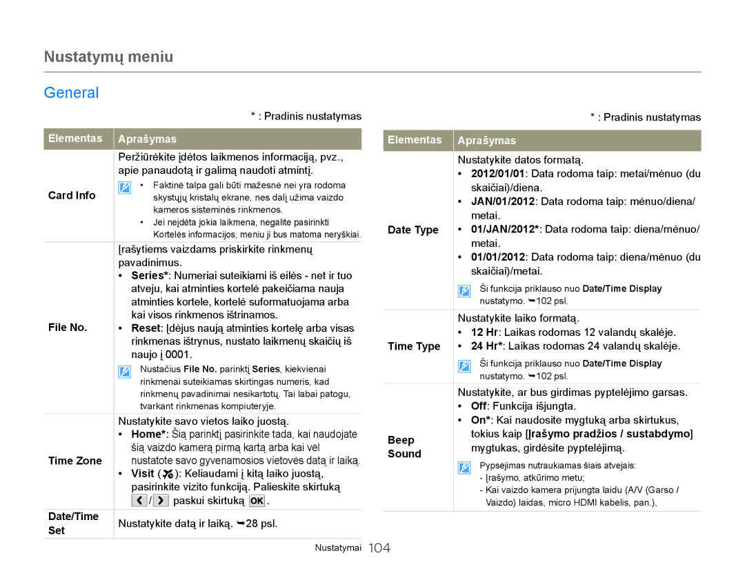 Samsung HMX-Q20BP/EDC manual General 