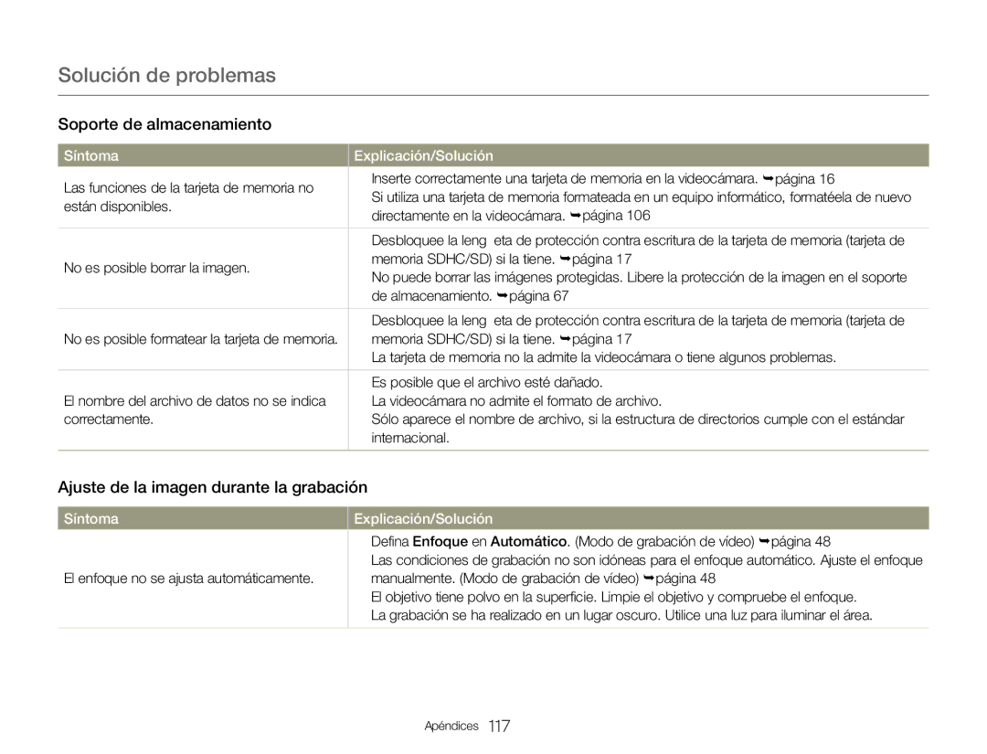 Samsung HMX-Q20BP/EDC, HMX-QF20BP/EDC manual Ajuste de la imagen durante la grabación 