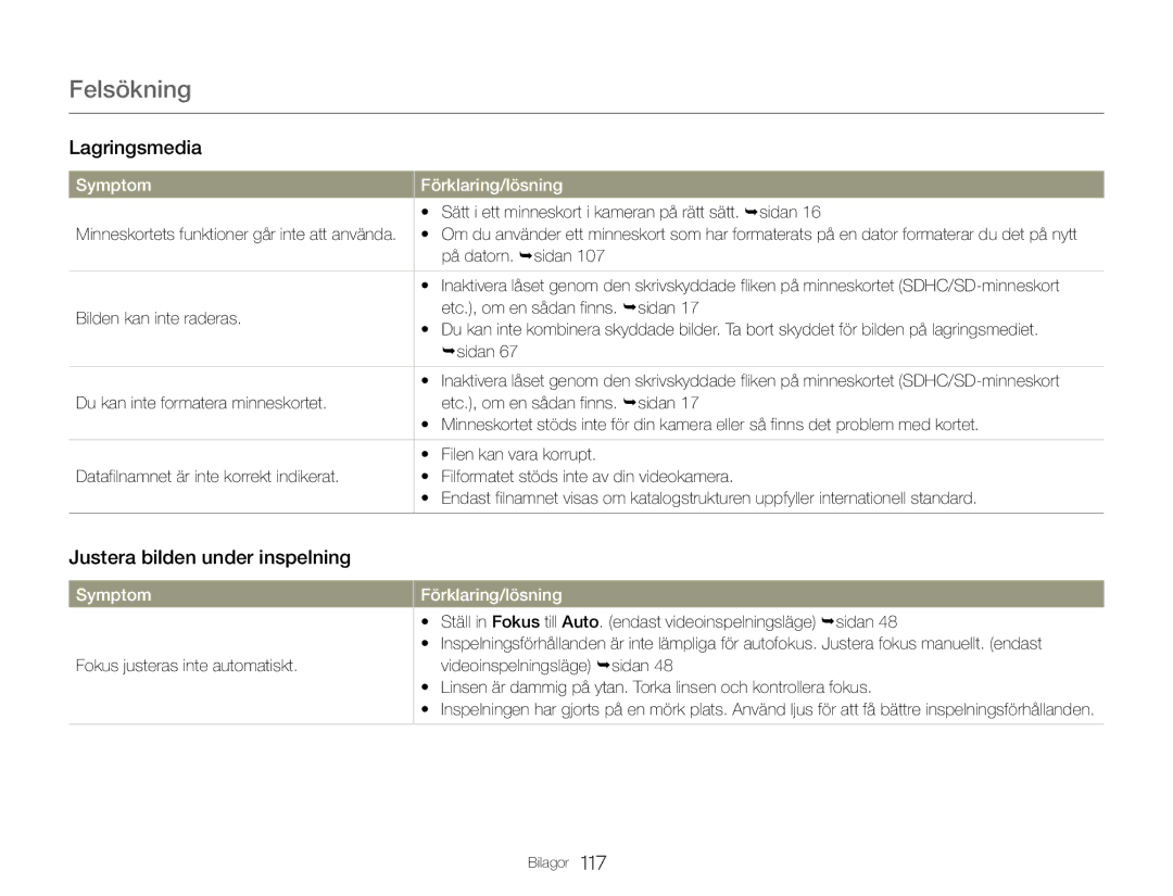 Samsung HMX-QF30WP/EDC manual Justera bilden under inspelning, Sätt i ett minneskort i kameran på rätt sätt. sidan 