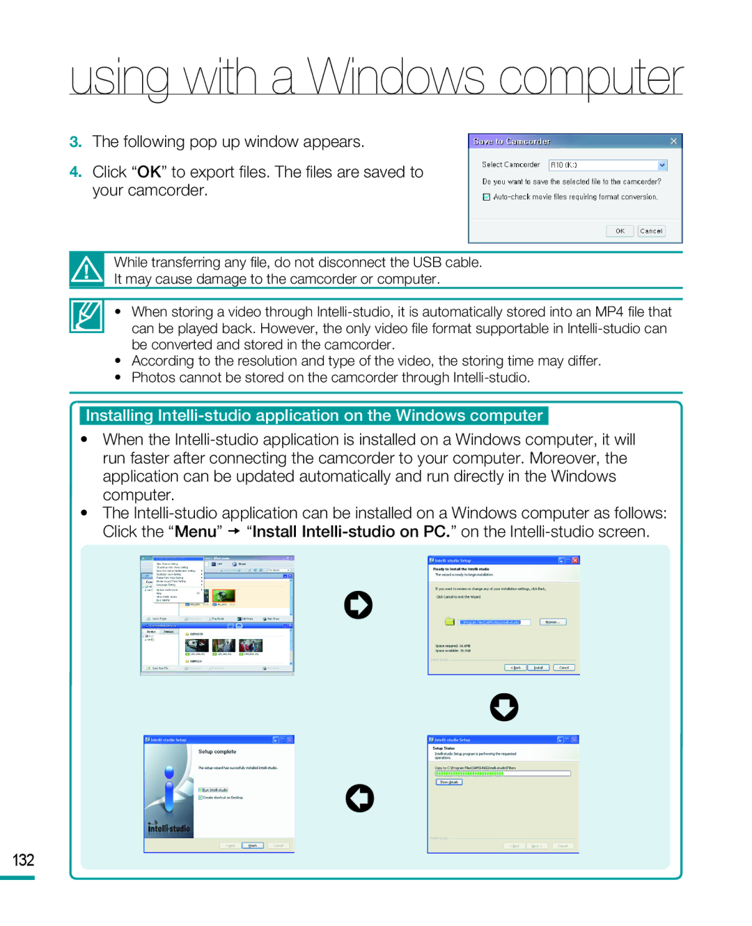 Samsung HMX-R10 user manual 132 