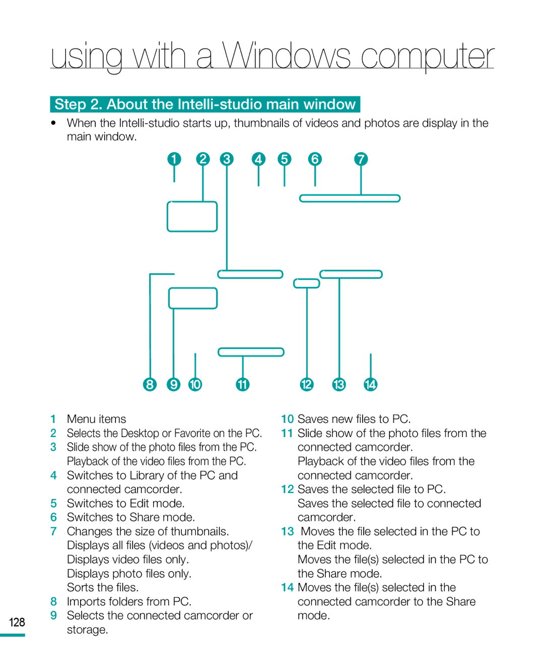 Samsung HMX-R10BP, HMX-R10SP user manual ❶ ❷ ❸ ❹ ❺ ❻ ❼ ❽ ❾ ❿  