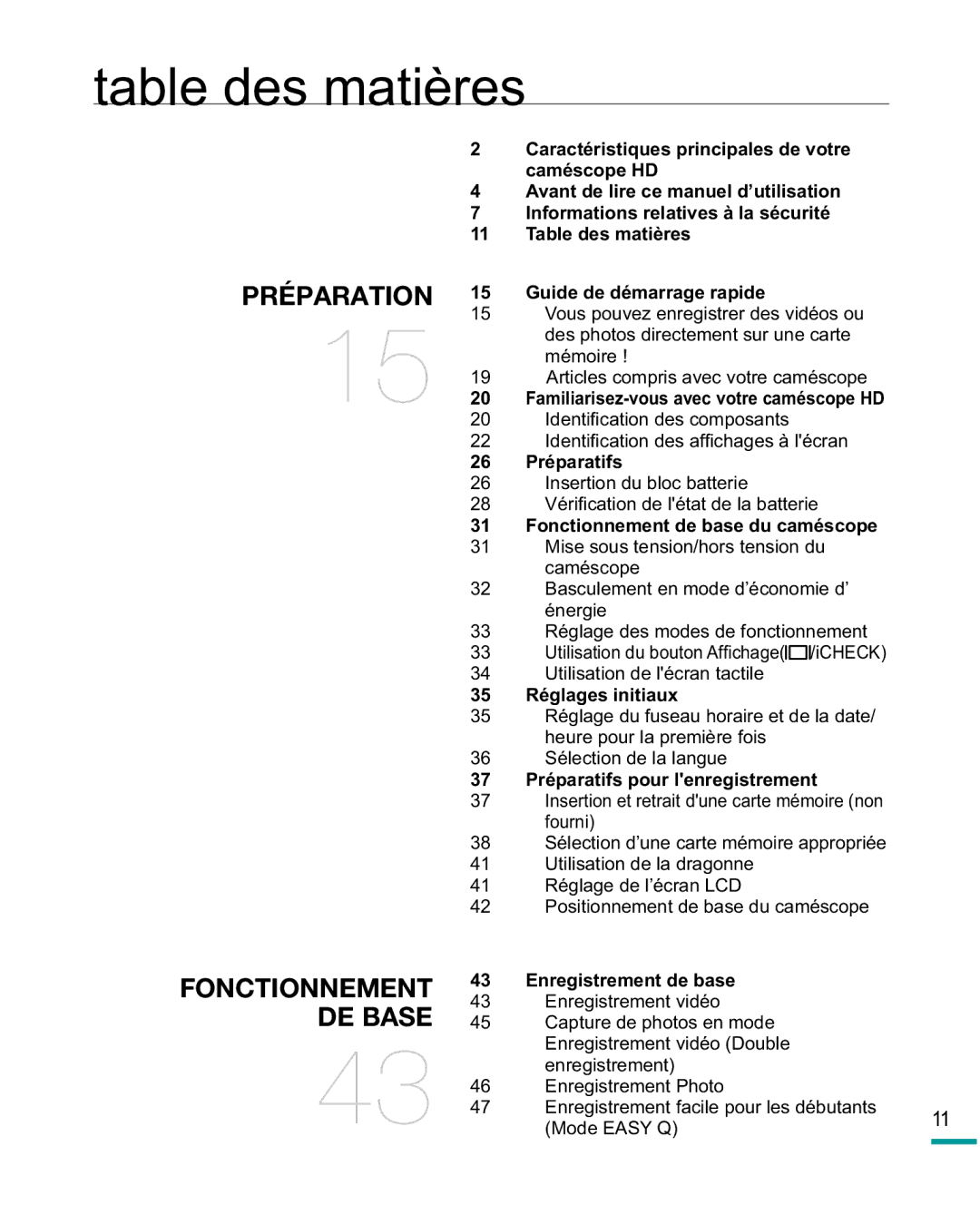 Samsung HMX-R10SP/EDC, HMX-R10BP/EDC manual WDEOHGHVPDWLqUHV 