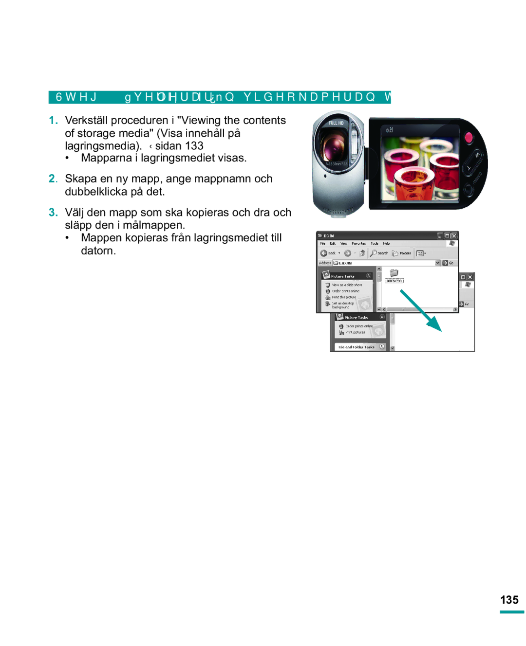 Samsung HMX-R10SP/EDC, HMX-R10BP/EDC manual 135 