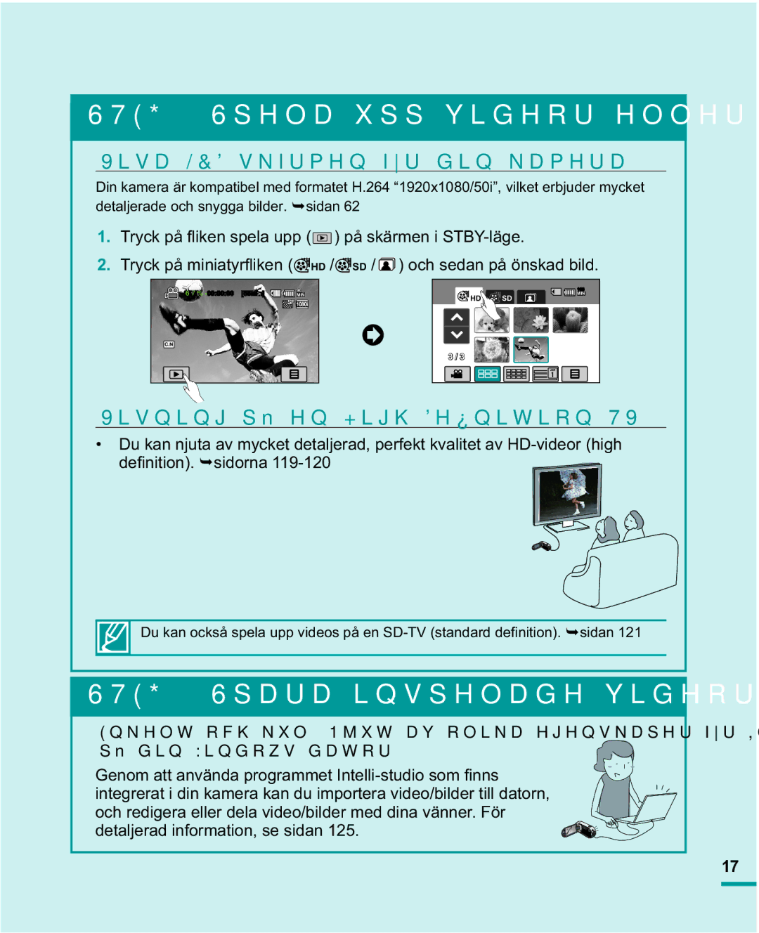 Samsung HMX-R10SP/EDC, HMX-R10BP/EDC 9LVD/&VNlUPHQIUGLQNDPHUD, 9LVQLQJSnHQ+LJKH¿QLWLRQ79, SnGLQLQGRZVGDWRU 