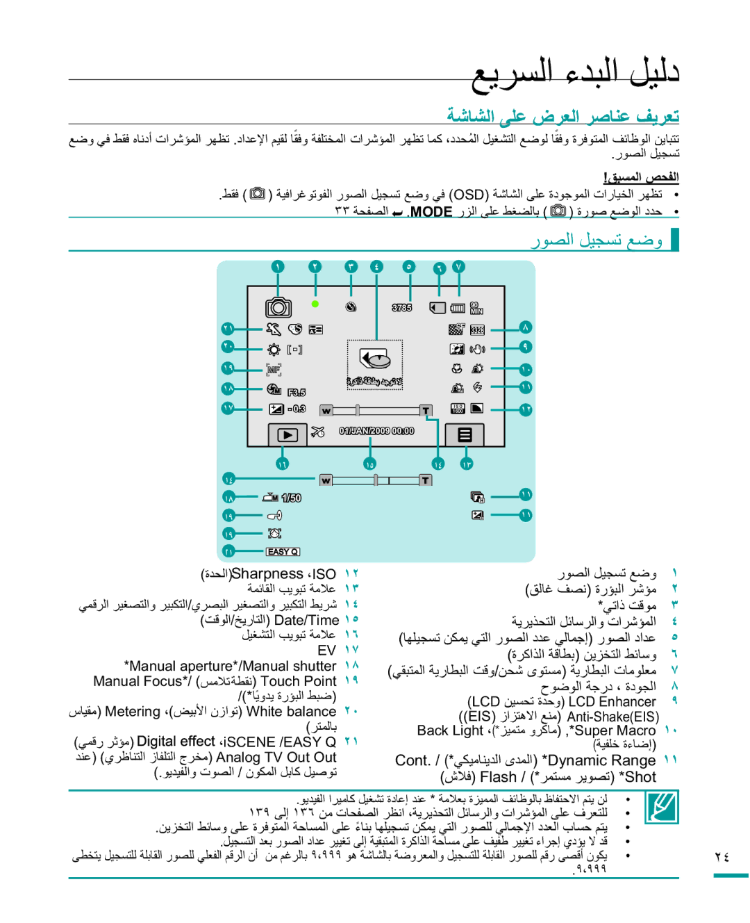 Samsung HMX-R10BP/MEA, HMX-R10SP/MEA, HMX-R10BP/AAW, HMX-R10SP/AAW manual ΈϮμϟϞϴΠδΗϊοϭ 