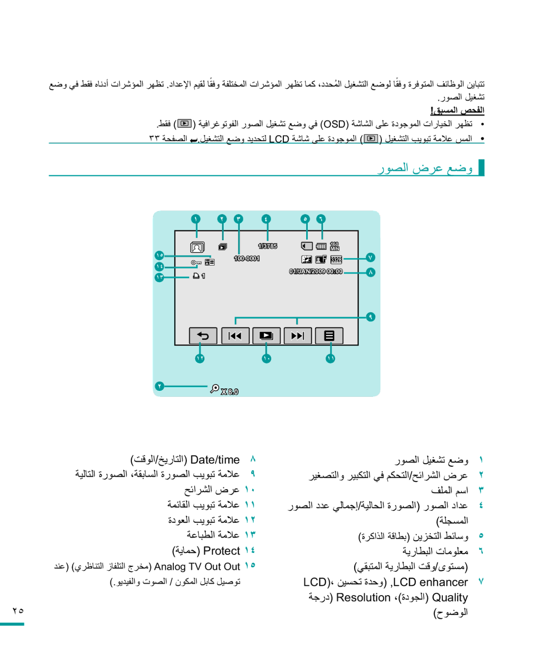 Samsung HMX-R10SP/MEA, HMX-R10BP/MEA, HMX-R10BP/AAW, HMX-R10SP/AAW manual ΈϮμϟνήϋϊοϭ 