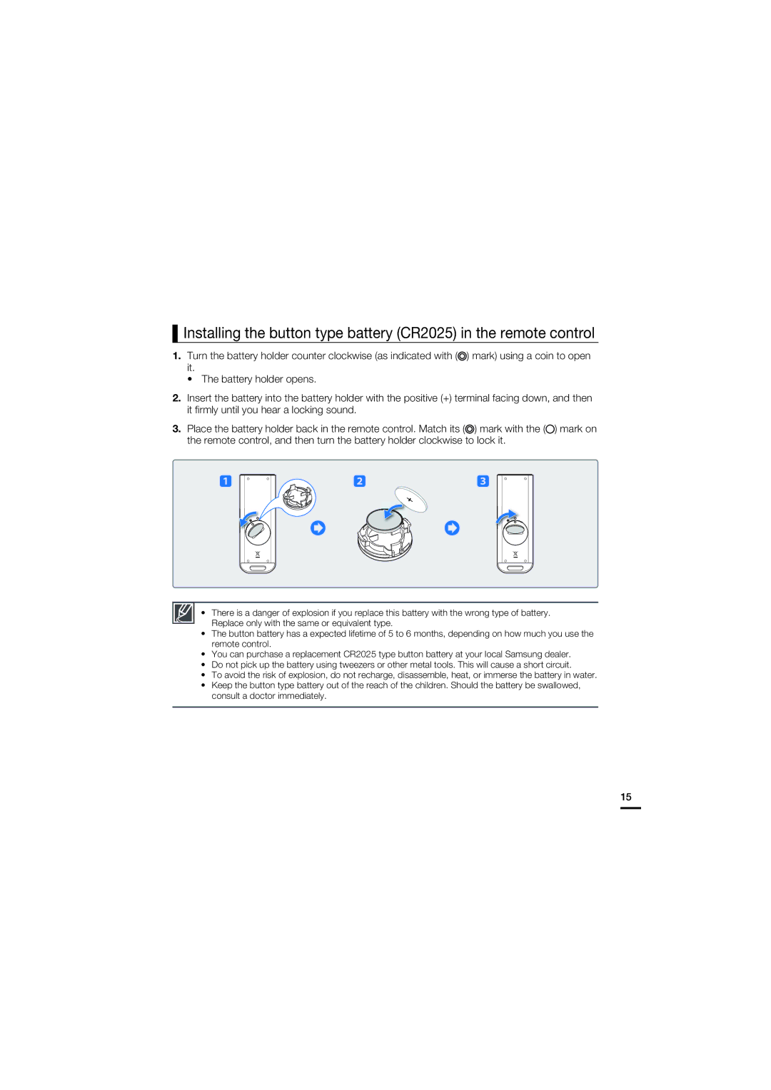 Samsung HMX-S16, HMX-S10, HMX-S15 user manual 