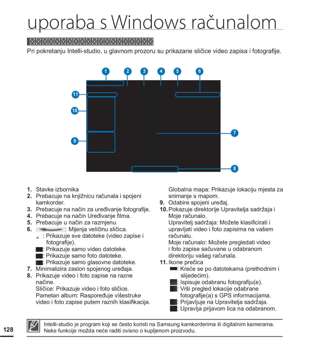 Samsung HMX-S15BP/EDC manual RUDN2JODYQRPSURRUX,QWHOOLVWXGLR, 0LMHQMDYHOLþLQXVOLþLFD 