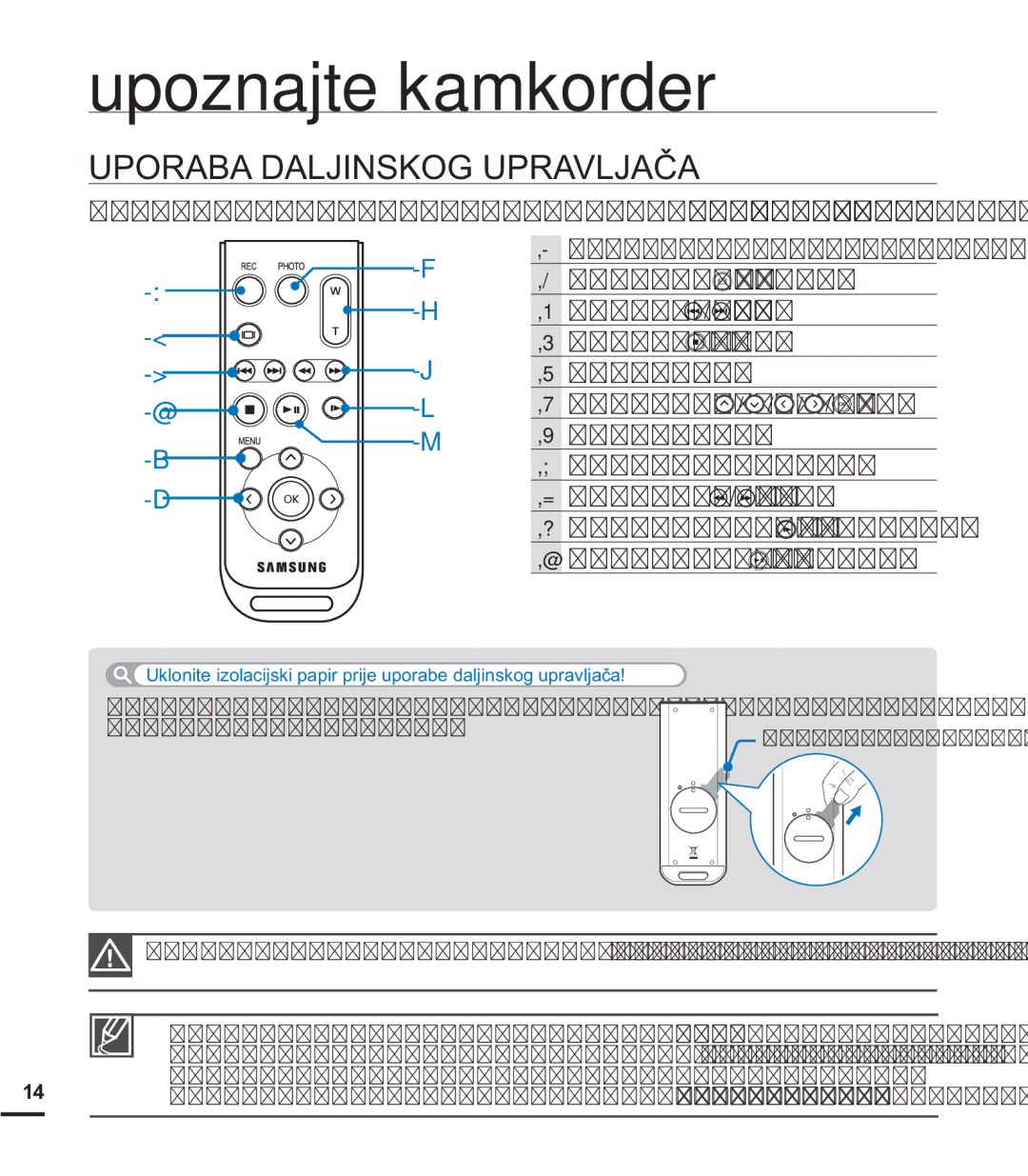 Samsung HMX-S15BP/EDC manual 8325$%$$/-,16.2*835$9/-$ý$, XPE018 XPEL&RQWURO / / / /  XPE3+272, XPE6ORZSOD\EDFN  