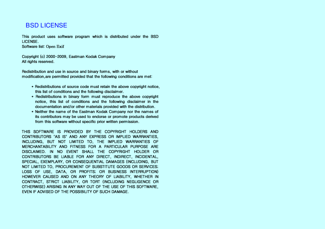 Samsung HMX-T10BP/XER Are, Rranties, Reproduce the above copyright, Sed to endorse or promote products derived, ING, but 