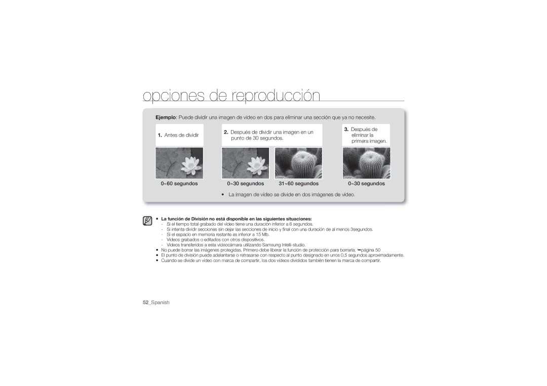 Samsung HMX-U10BP/EDC, HMX-U10RP/EDC, HMX-U100BP/EDC, HMX-U100RP/EDC, HMX-U10RP/XER manual Primera imagen 