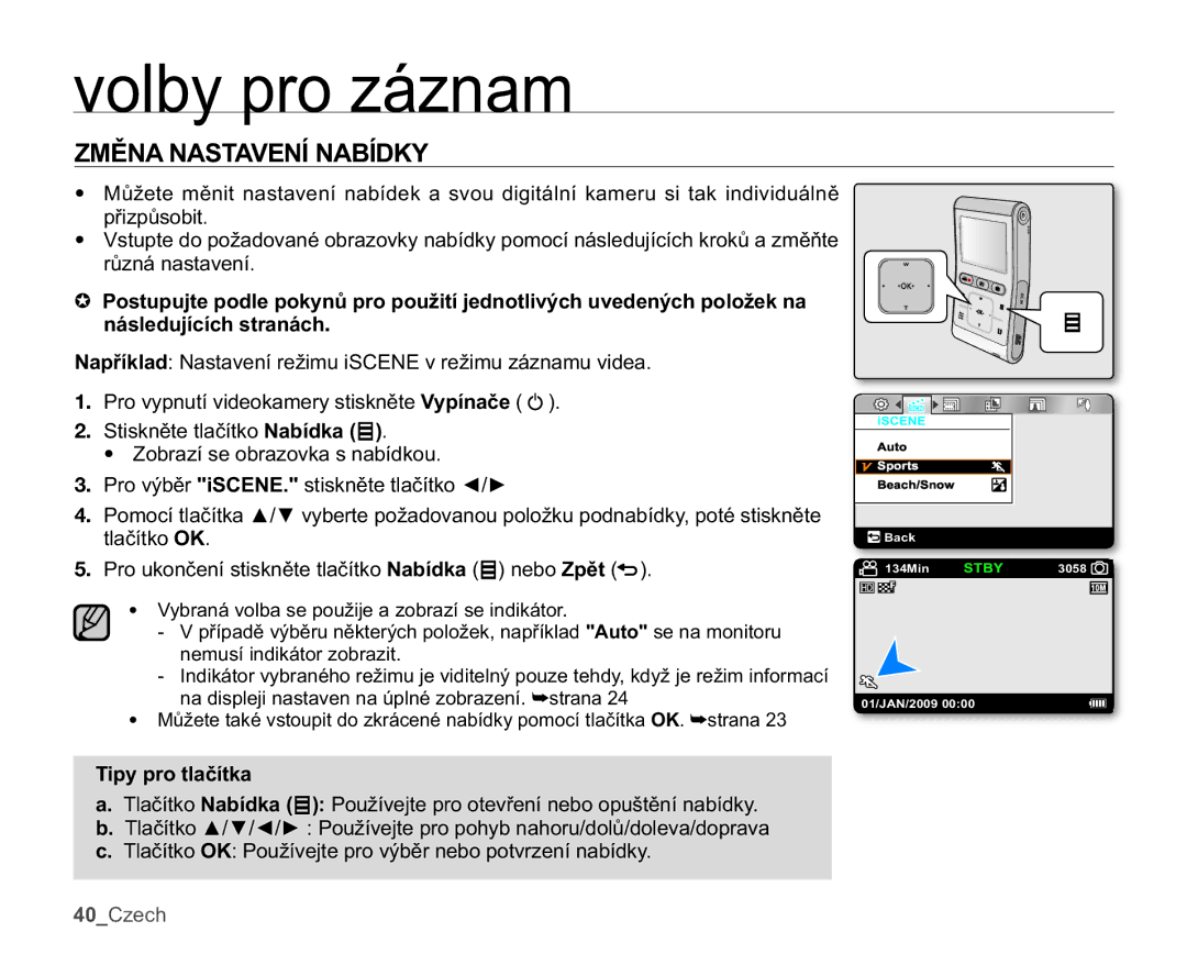 Samsung HMX-U10EP/EDC manual YROE\SURiQDP, =0ċ1$1$67$91Ë1$%Ë, Sĝlsĥvrelw, QiVOHGXMtFtFKVWUDQiFK, 7LS\SURWODþtWND 