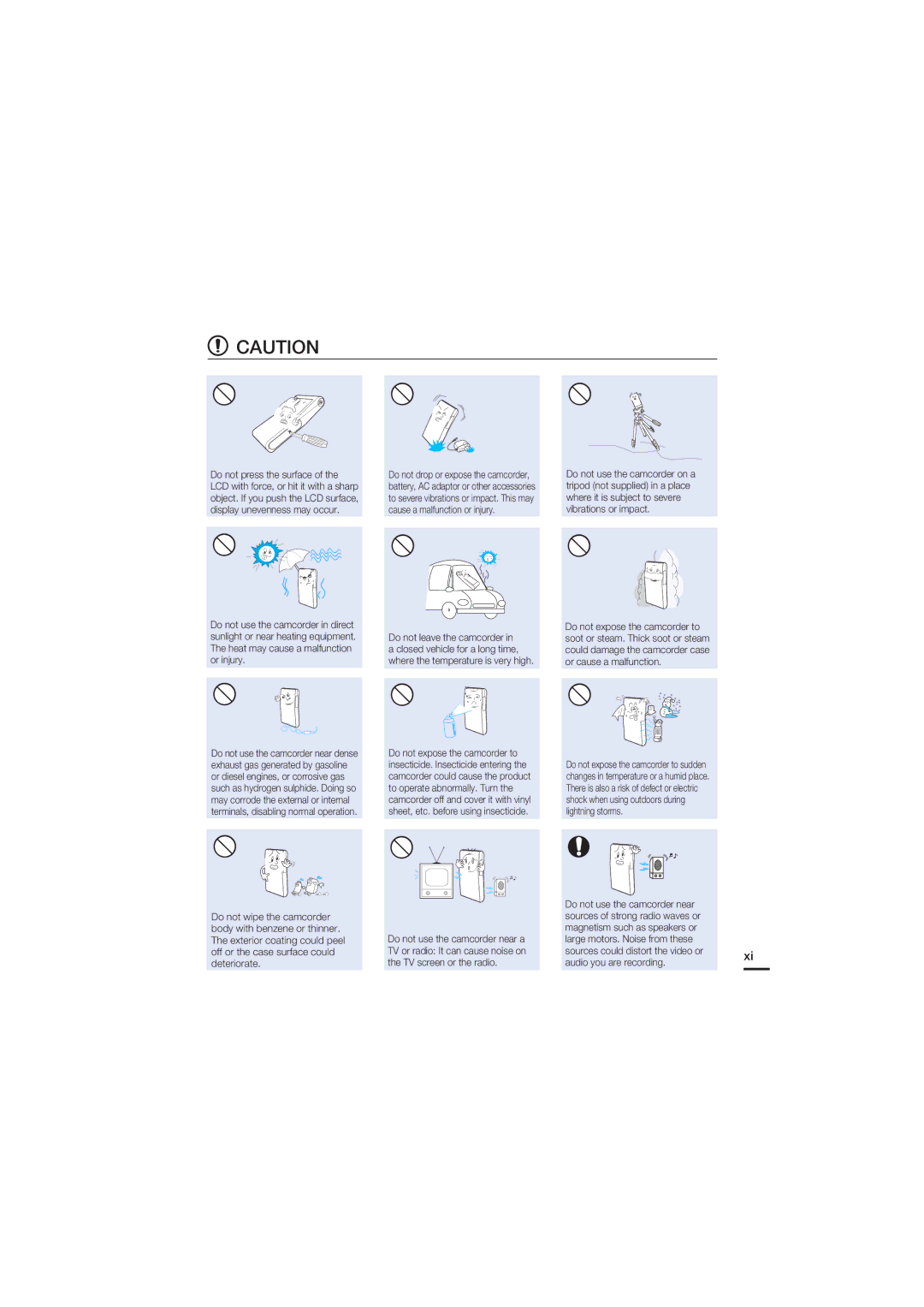 Samsung HMX-U20BD manual 