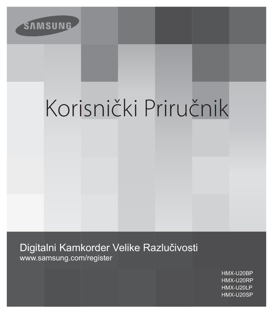 Samsung HMX-U20SP/EDC, HMX-U20BP/EDC manual Korisnički Priručnik 