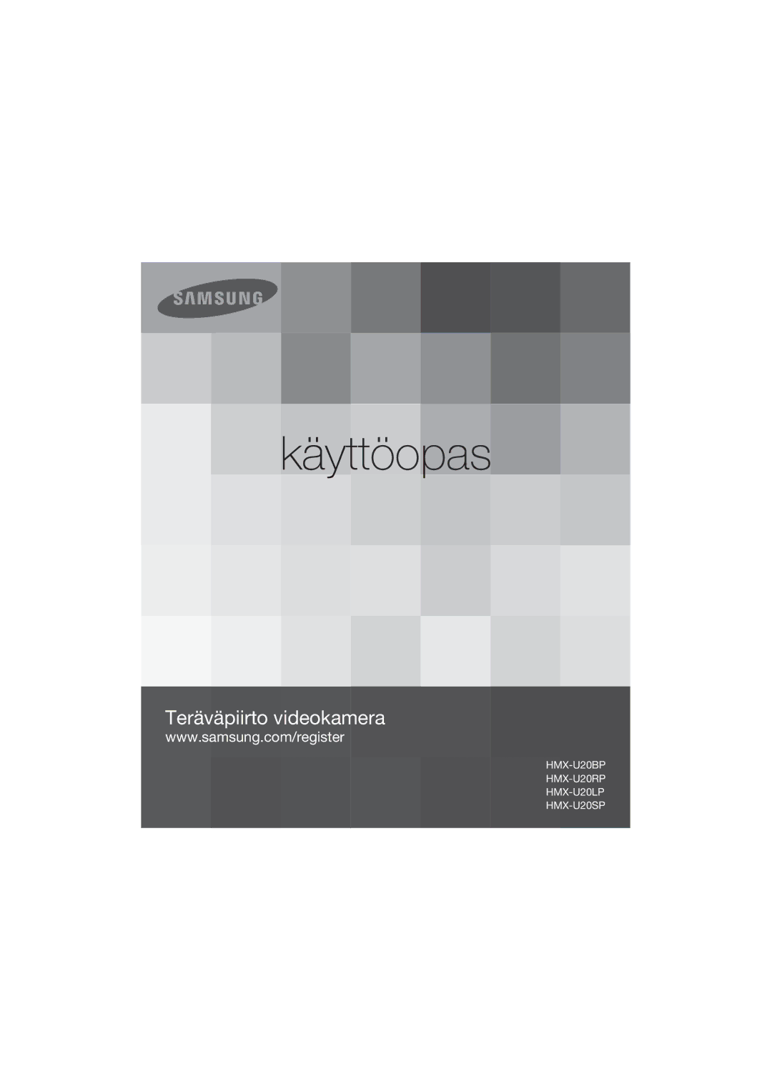 Samsung HMX-U20BP/EDC manual Käyttöopas 