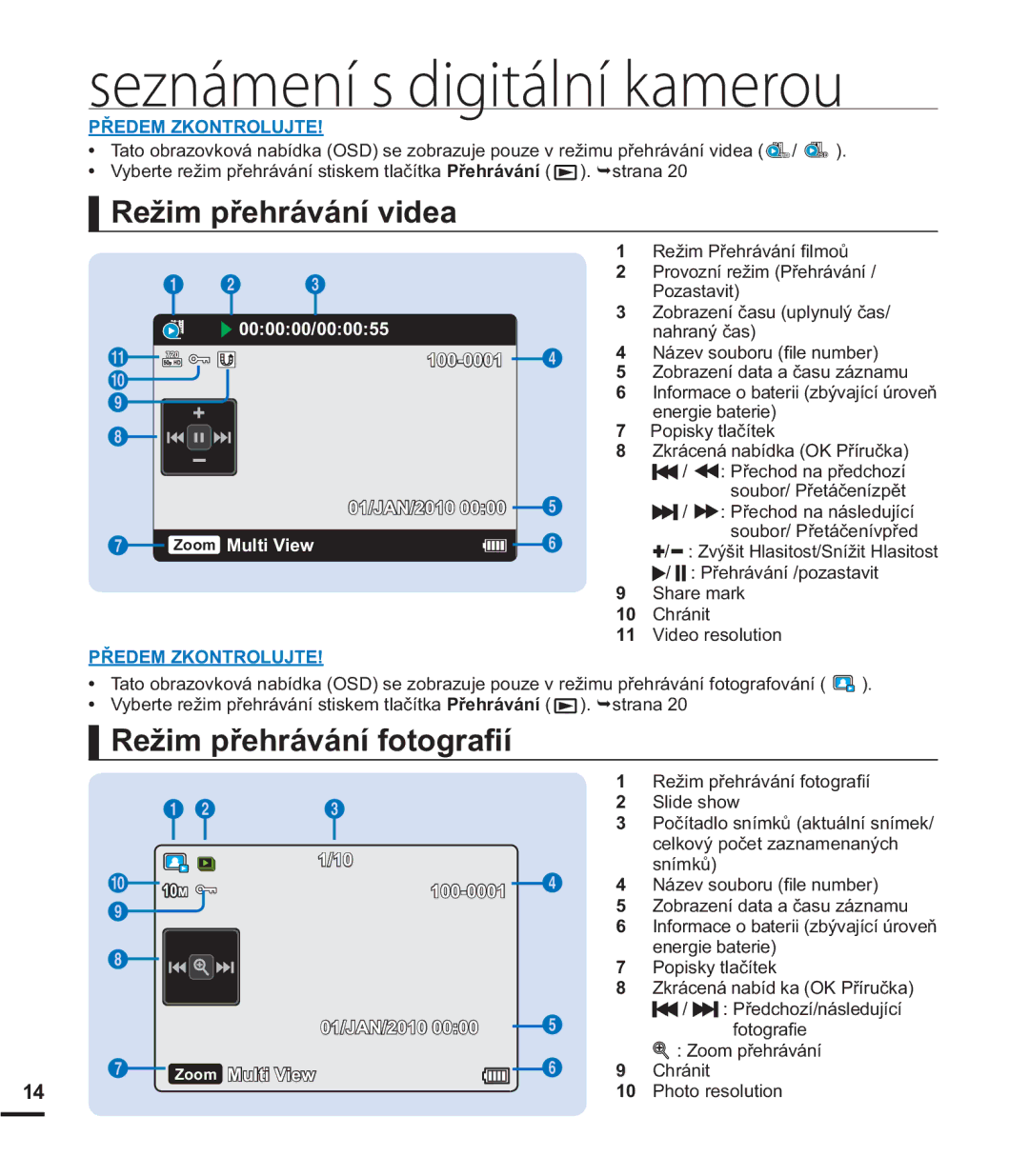 Samsung HMX-U20RP/EDC, HMX-U20BP/EDC, HMX-U20LP/EDC, HMX-U20SP/EDC manual 5HåLPSĜHKUiYiQtYLGHD, 5HåLPSĜHKUiYiQtIRWRJUD¿t 