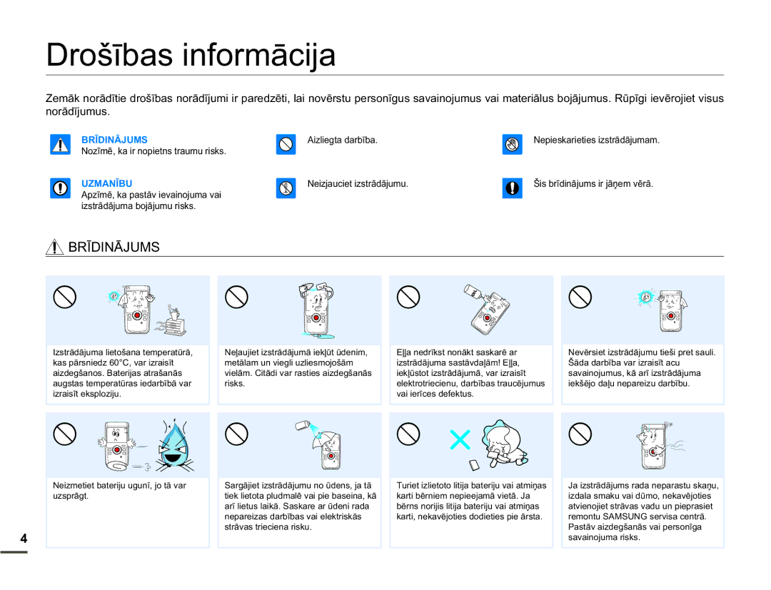 Samsung HMX-W200TP/EDC manual URãƯEDVLQIRUPƗFLMD, 5Ʈ,1Ɩ-806, Qruɨgưmxpxv 