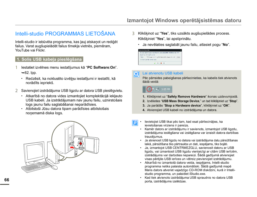 Samsung HMX-W200TP/EDC manual QWHOOLVWXGLR352*5$00$6/,72â$1$, OLNãƷLQLHW³Yes´ODLDSVWLSULQƗWX, RX7XEHYDLOLFNU 