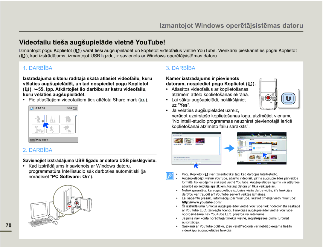 Samsung HMX-W200TP/EDC manual NXUXYƝODWLHVDXJãXSLHOƗGƝW, Uz HV, DgLvwuɨgɨmxpvLuVdylhqrwvDuLqgrzvGdwrux 