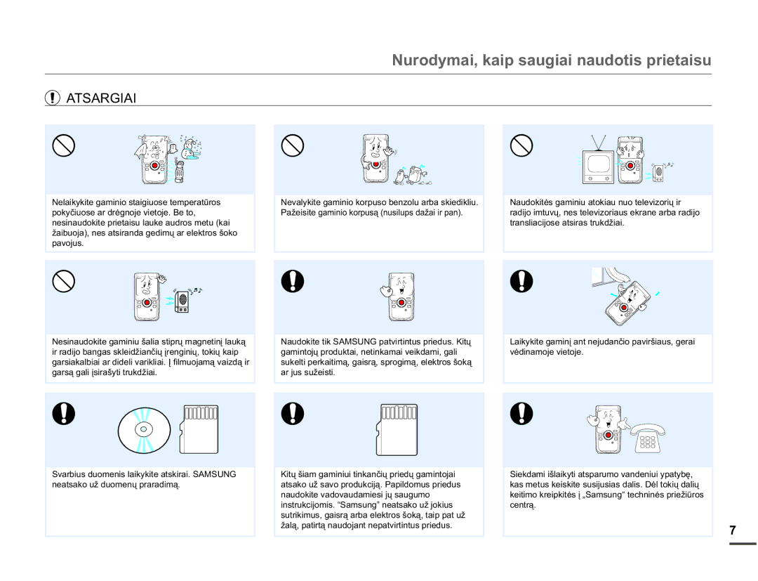 Samsung HMX-W200TP/EDC manual Sdyrmxv 