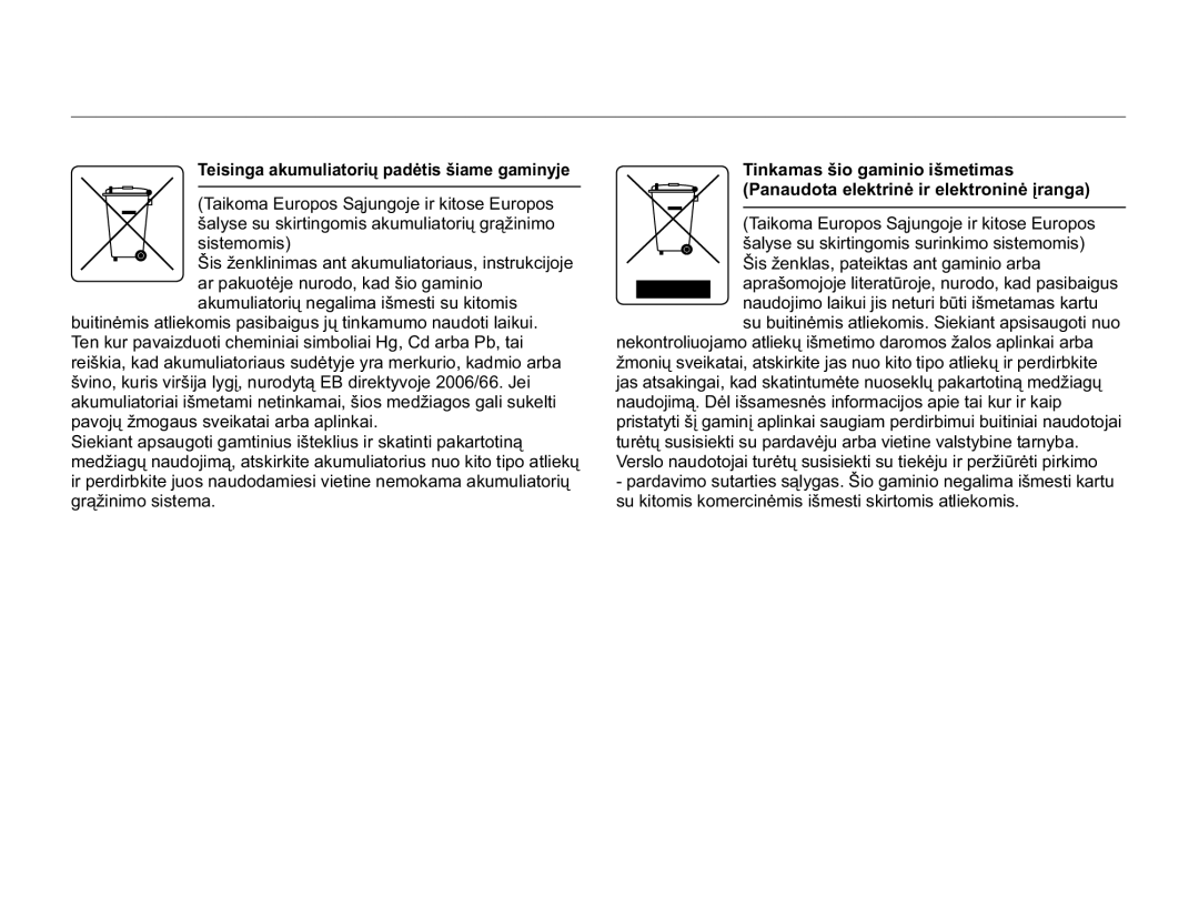 Samsung HMX-W200TP/EDC manual 7LQNDPDVãLRJDPLQLRLãPHWLPDV, Vlvwhprplv, DUSDNXRWơMHQXURGRNDGãLRJDPLQLR 