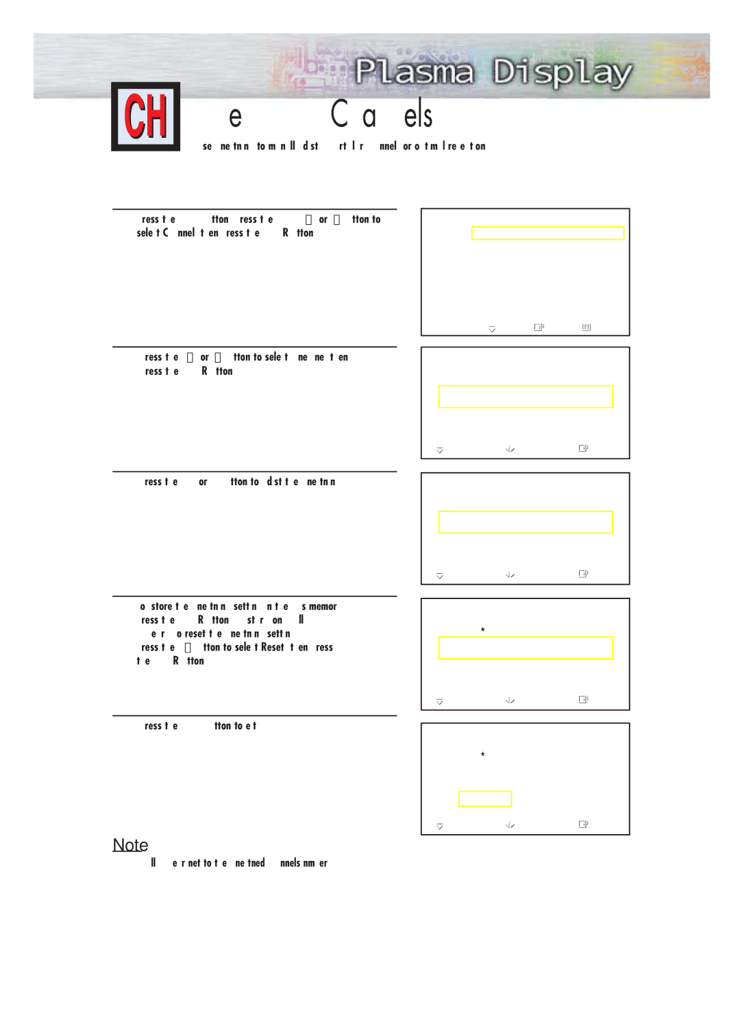 Samsung HP-P4271 manual Fine Tuning Channels 