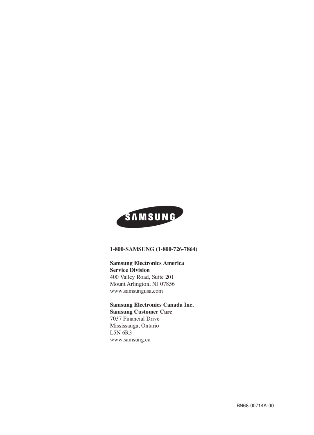 Samsung HP-P5031 manual BN68-00714A-00 