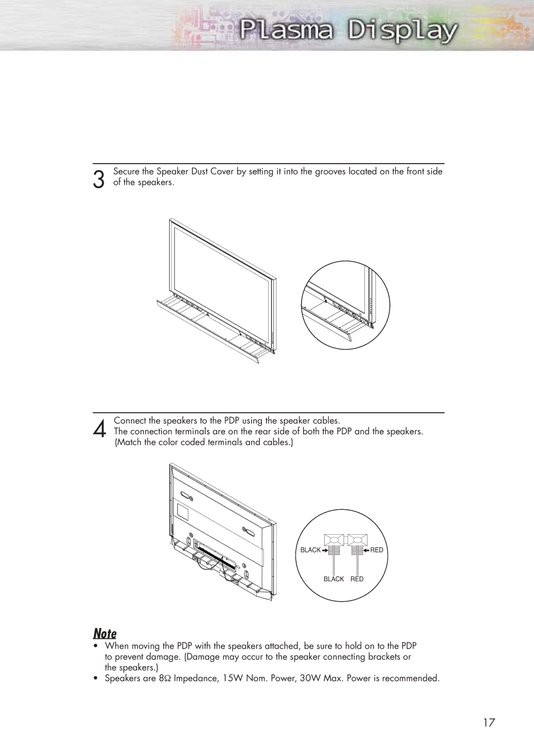 Samsung HP-P5071 manual Black 