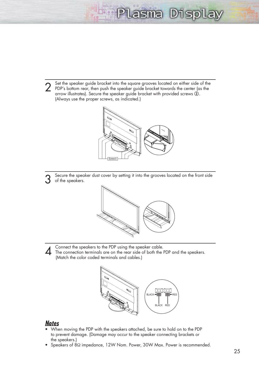 Samsung HP-P5091 manual Black 