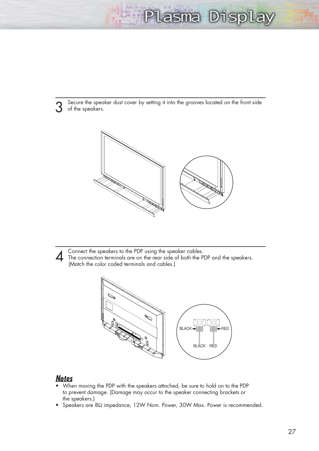 Samsung HP-P5091 manual Black 