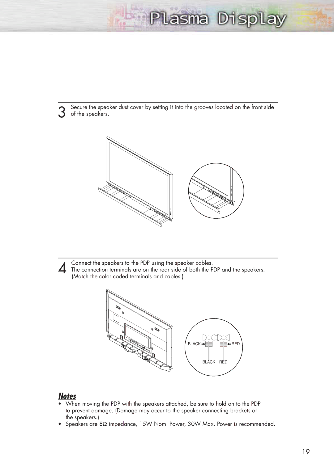 Samsung HP-P5581 manual Black 