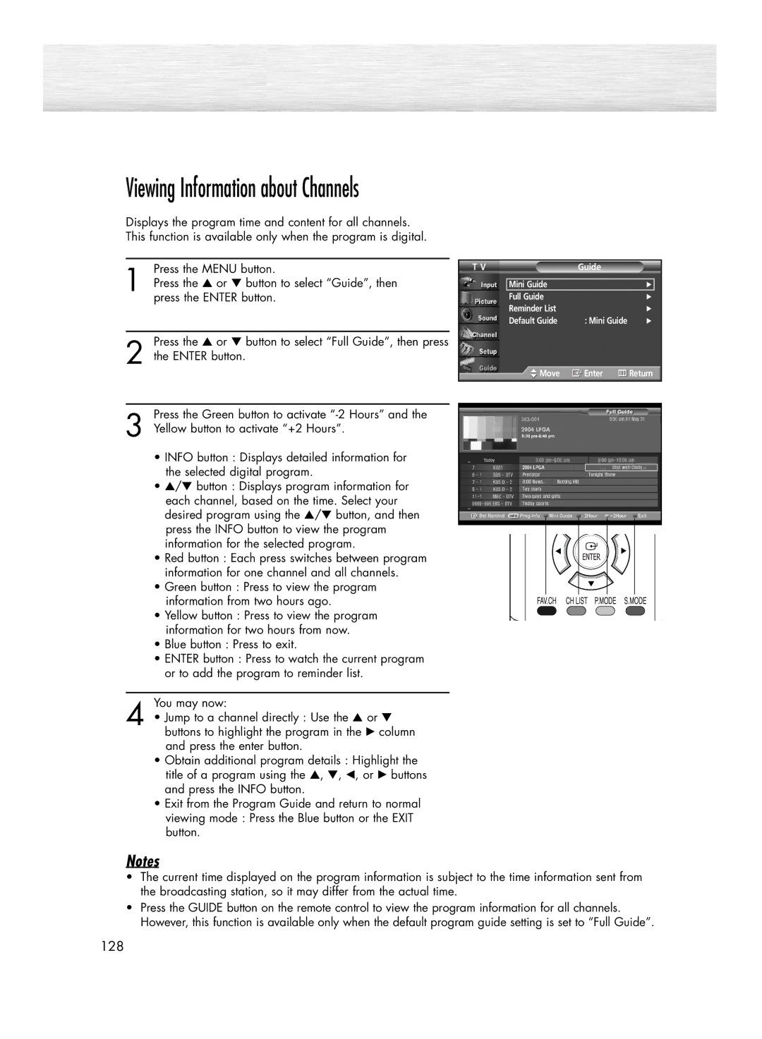 Samsung HP-R4272 manual Viewing Information about Channels 