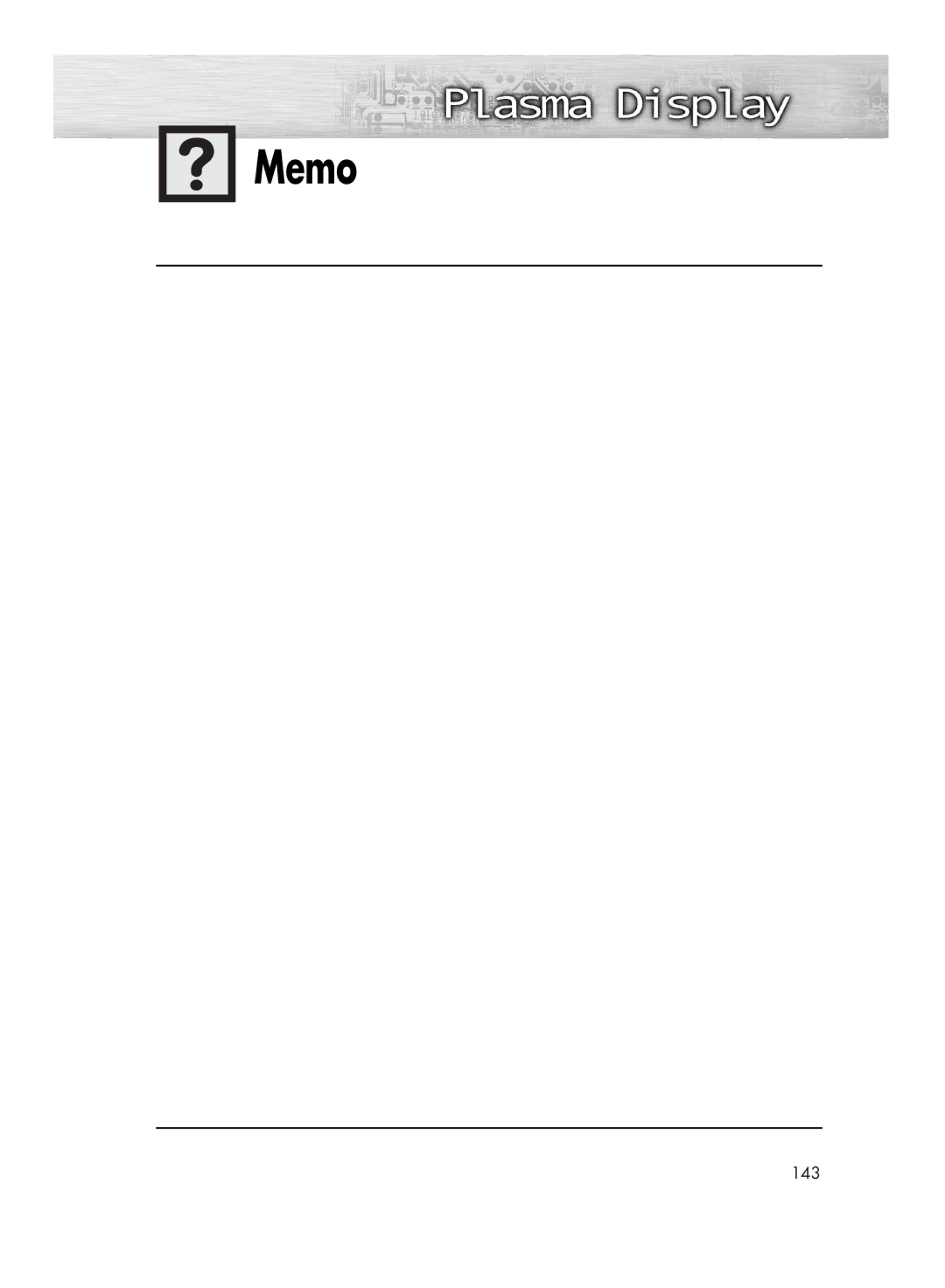 Samsung HP-R4272 manual Memo 