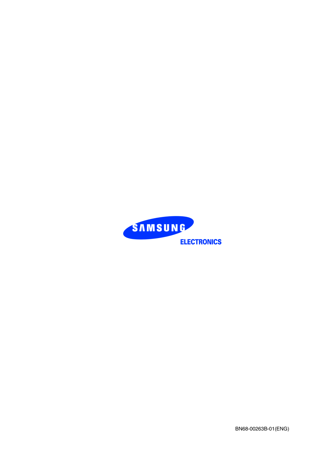 Samsung HPL5025 manual BN68-00263B-01ENG 