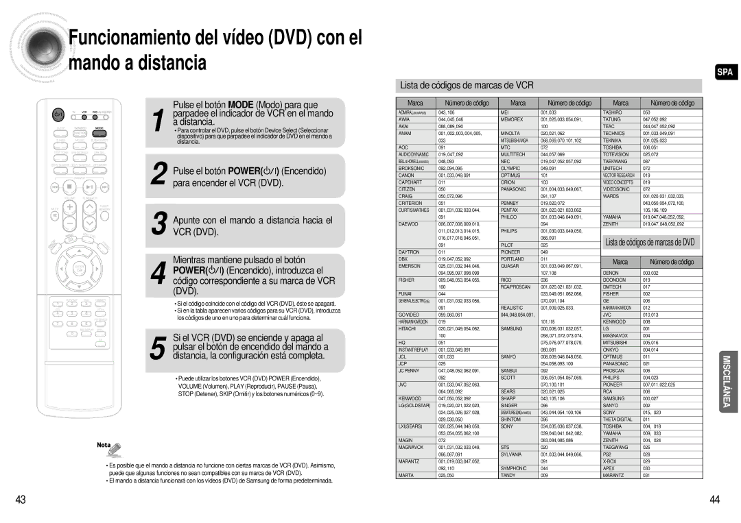 Samsung HT-AS600R/ELS manual Pulse el botón Mode Modo para que, Distancia, Pulse el botón Power Encendido, Dvd 