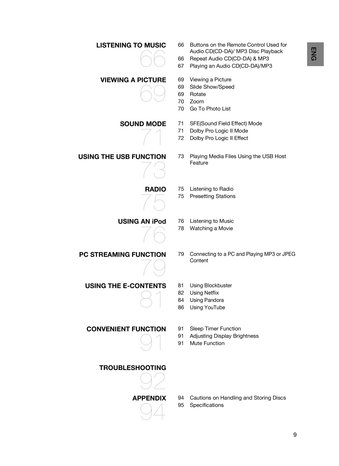 Samsung HT-BD1250 user manual Using AN iPod 