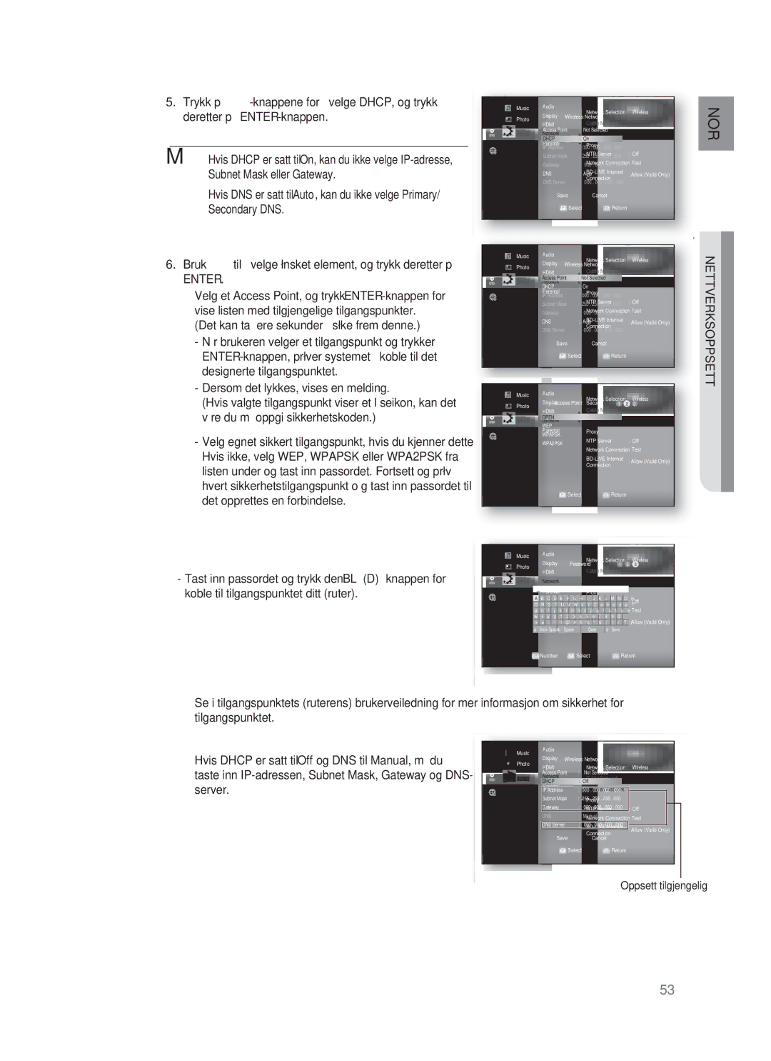 Samsung HT-BD1252R/XEE, HT-BD1255R/XEE, HT-BD1250R/XEE manual Enter.Dvd 